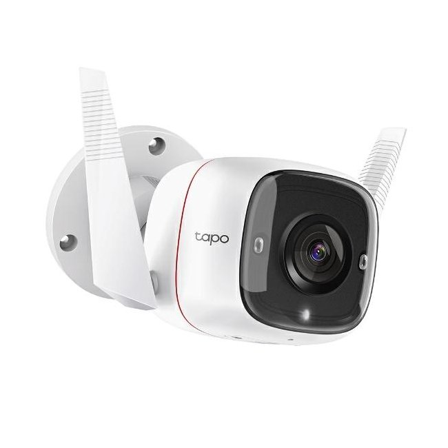 tp link smart camera outdoor tc65 2k wifi white