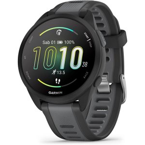 garmin forerunner 165 43mm black
