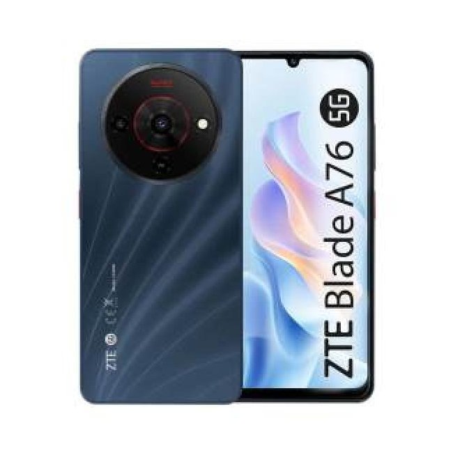 zte blade a76 128gb 4gb ram 675 5g stardust black dual sim wind3