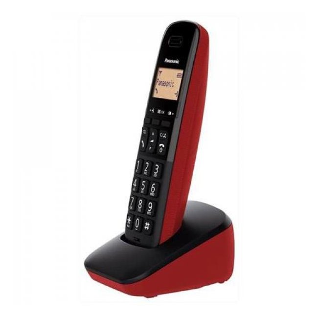 telefono cordless panasonic kx-tgb610jtr red