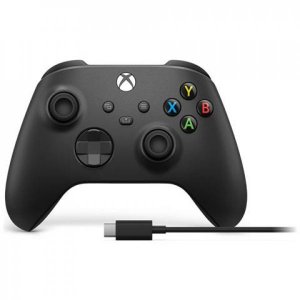 Microsoft Xbox Serie X/s Controller Black + Cavo W10